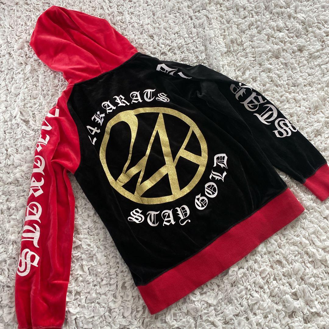 24karats 初期モデル ベロア ジャージ セットアップ 150 EXILE