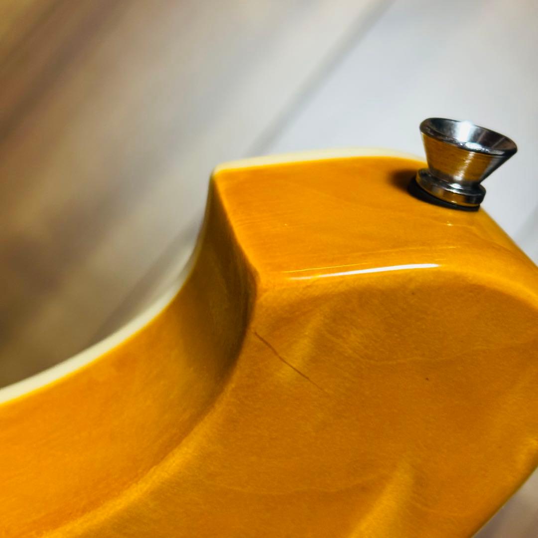 美品 リッケンバッカー 4001タイプ ベース ポプラ 虎杢 美杢 天然杢