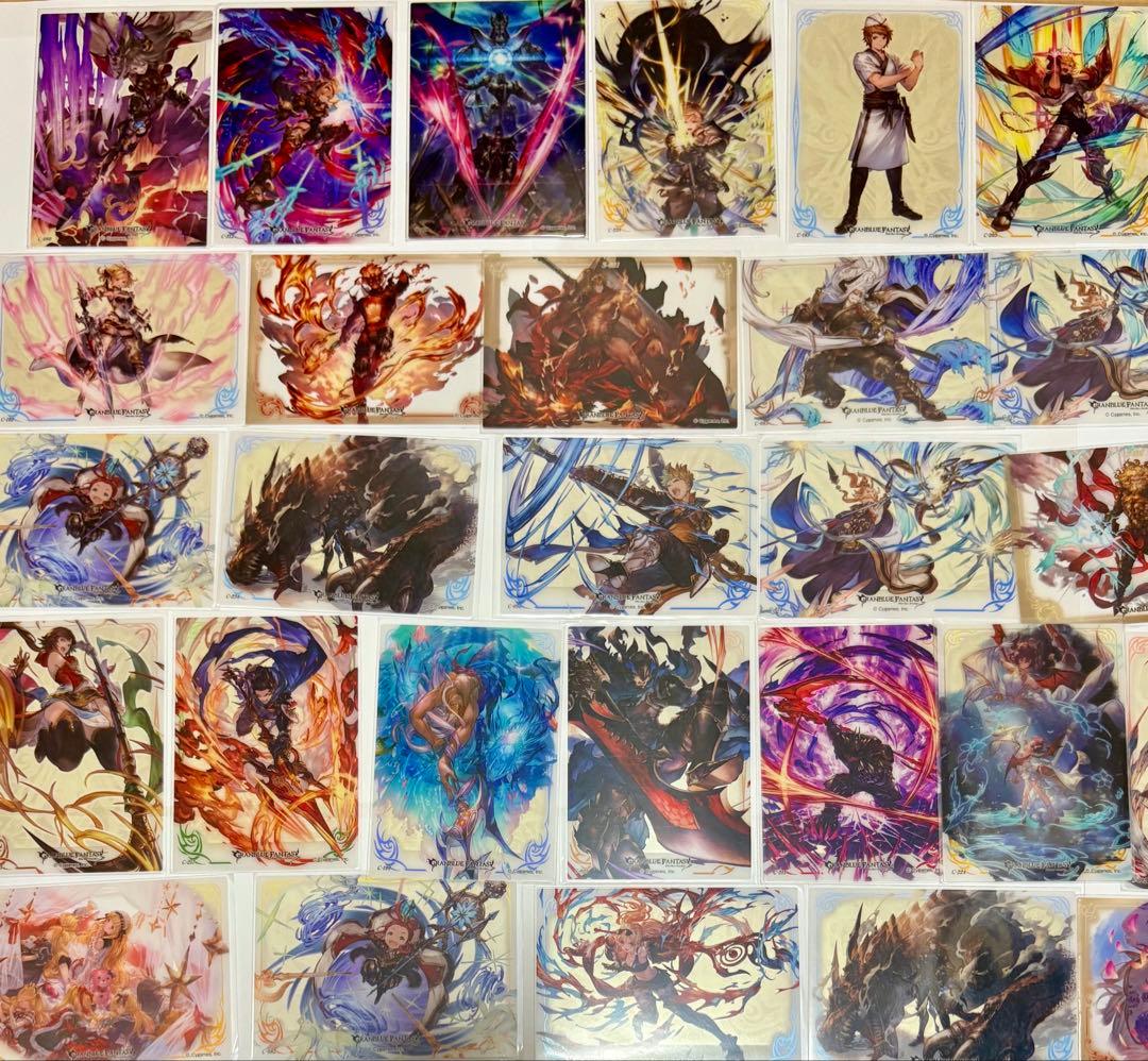 グラブル　クリアカードコレクション　まとめ売り