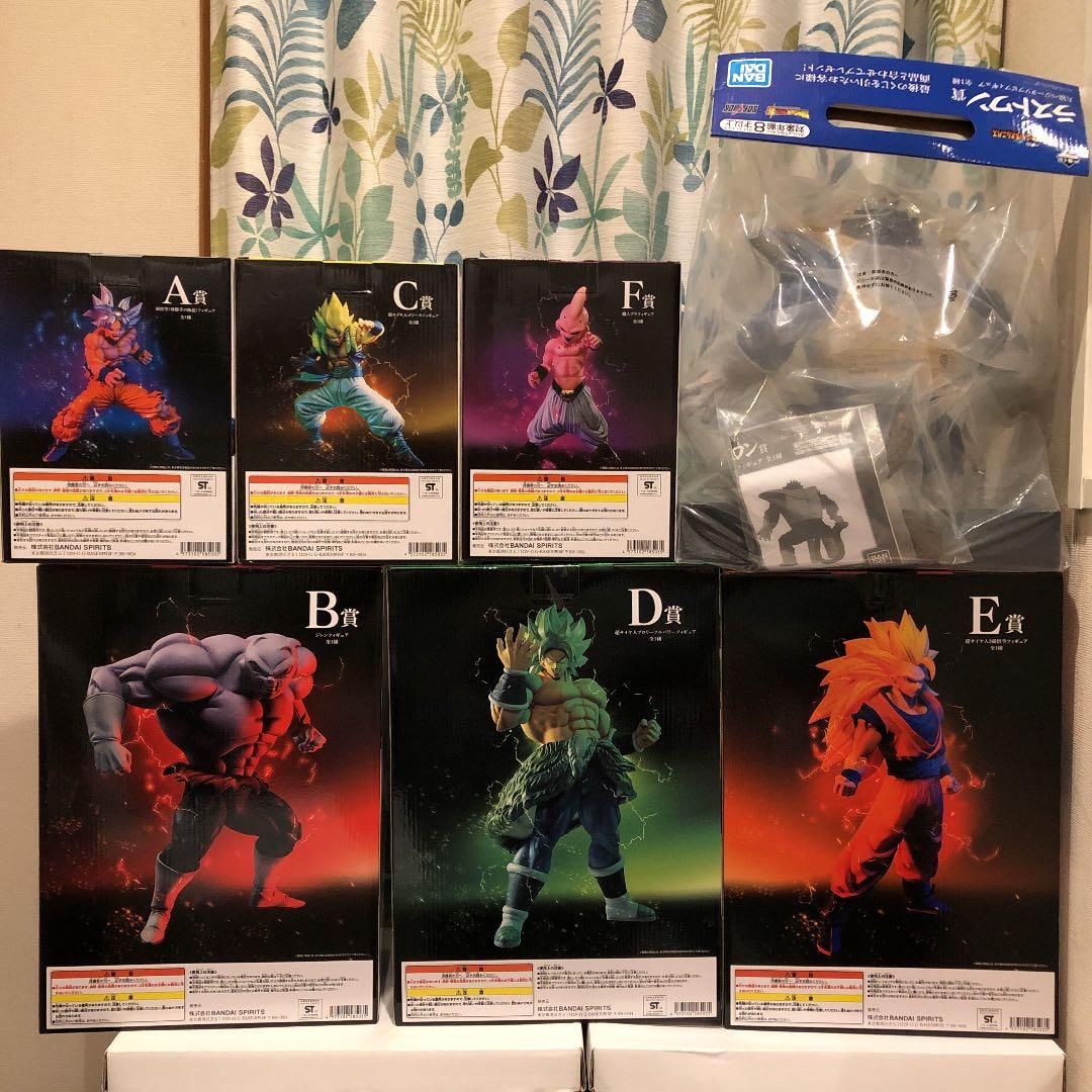 ドラゴンボール　一番くじ　オムニバス　大猿ベジータ　魔神ブウ　フルコンプリート