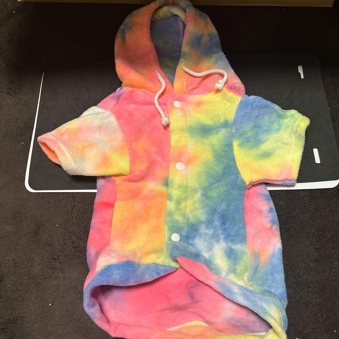 ペット 冬用服 防寒着 犬 猫 パーカー 帽子付き