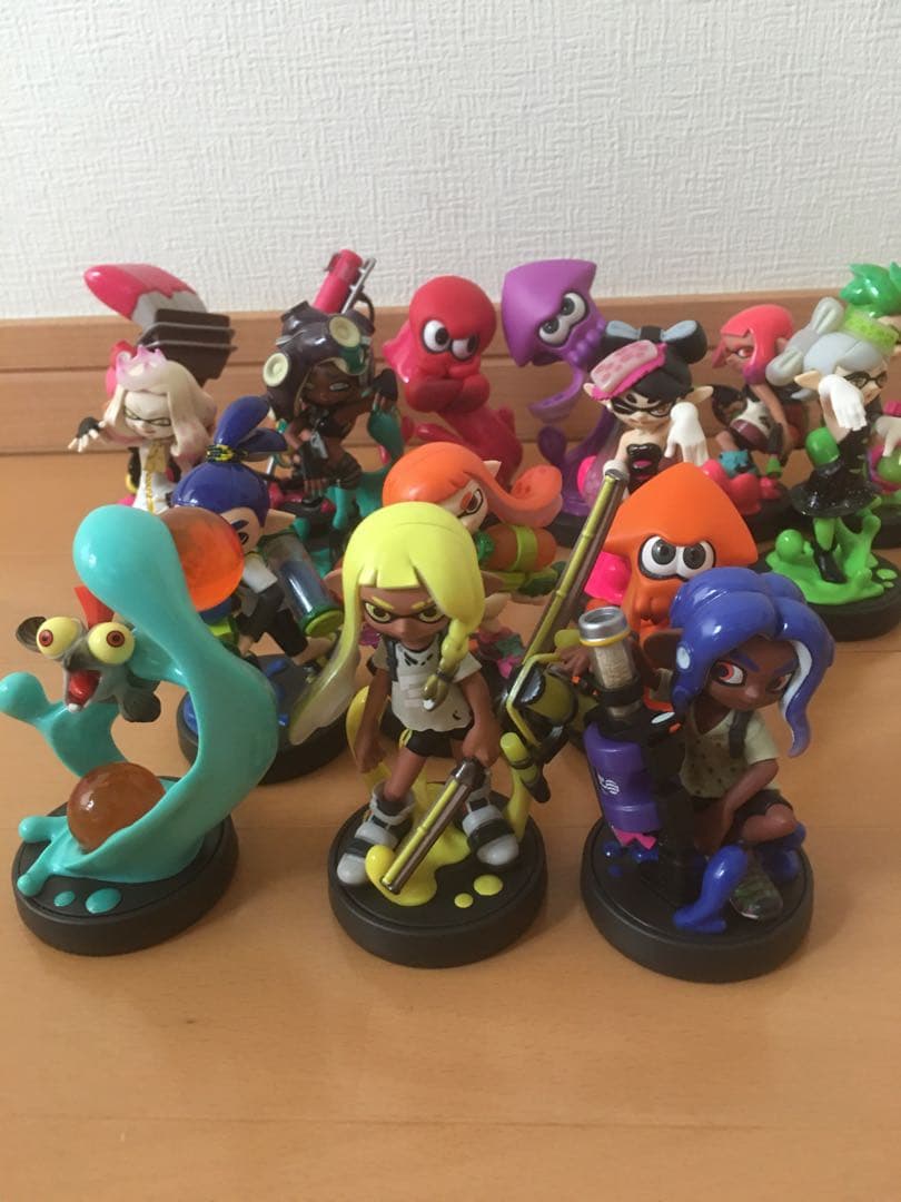【美品】【3体追加！】スプラトゥーン amiibo まとめ売り 19体セット
