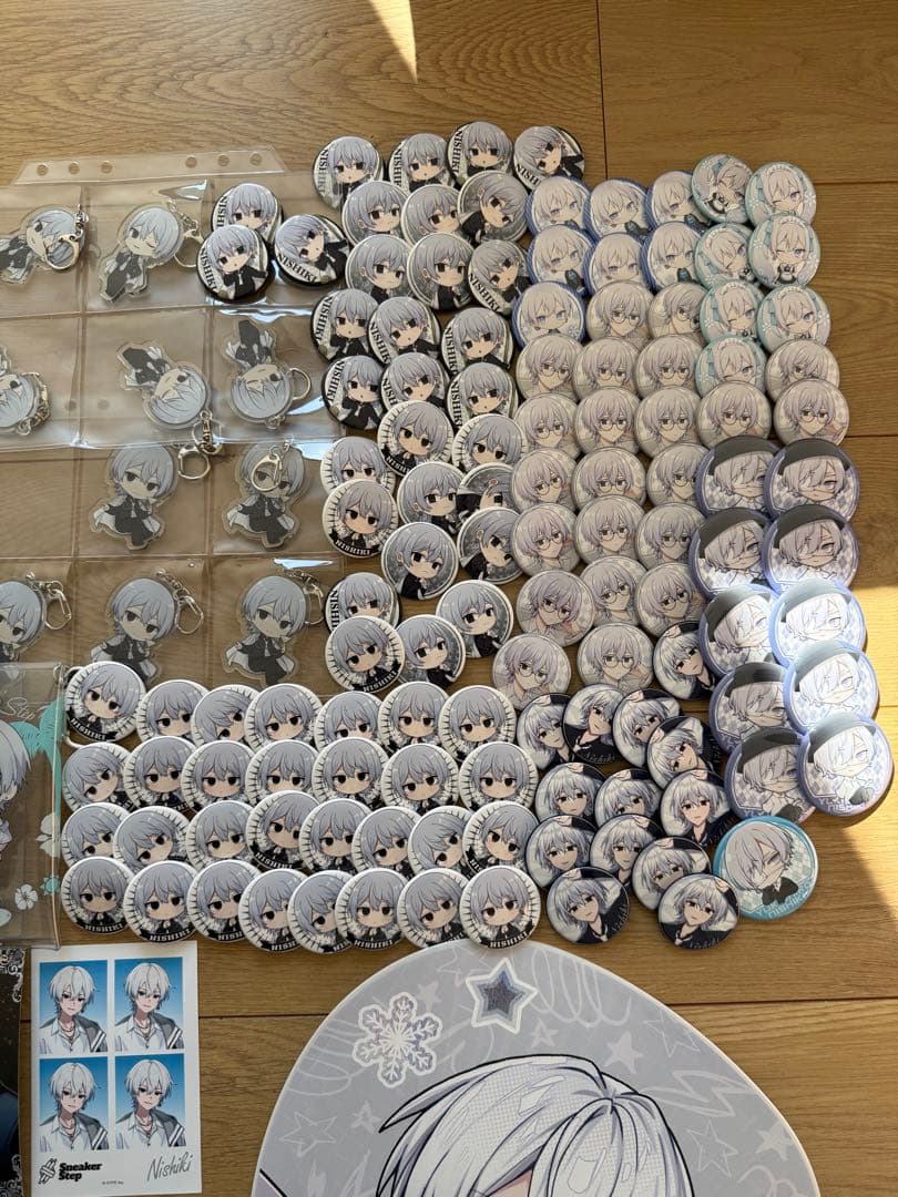 【まとめ売り】SneakerStepにしき グッズ 缶バッジ アクキー アクスタ