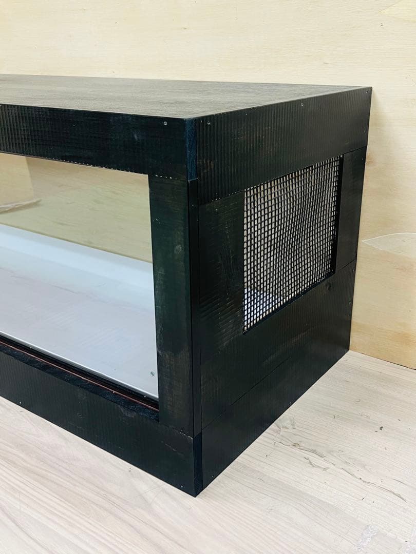 限定ブラック仕様　RepBox 木製ケージ1200x450x450