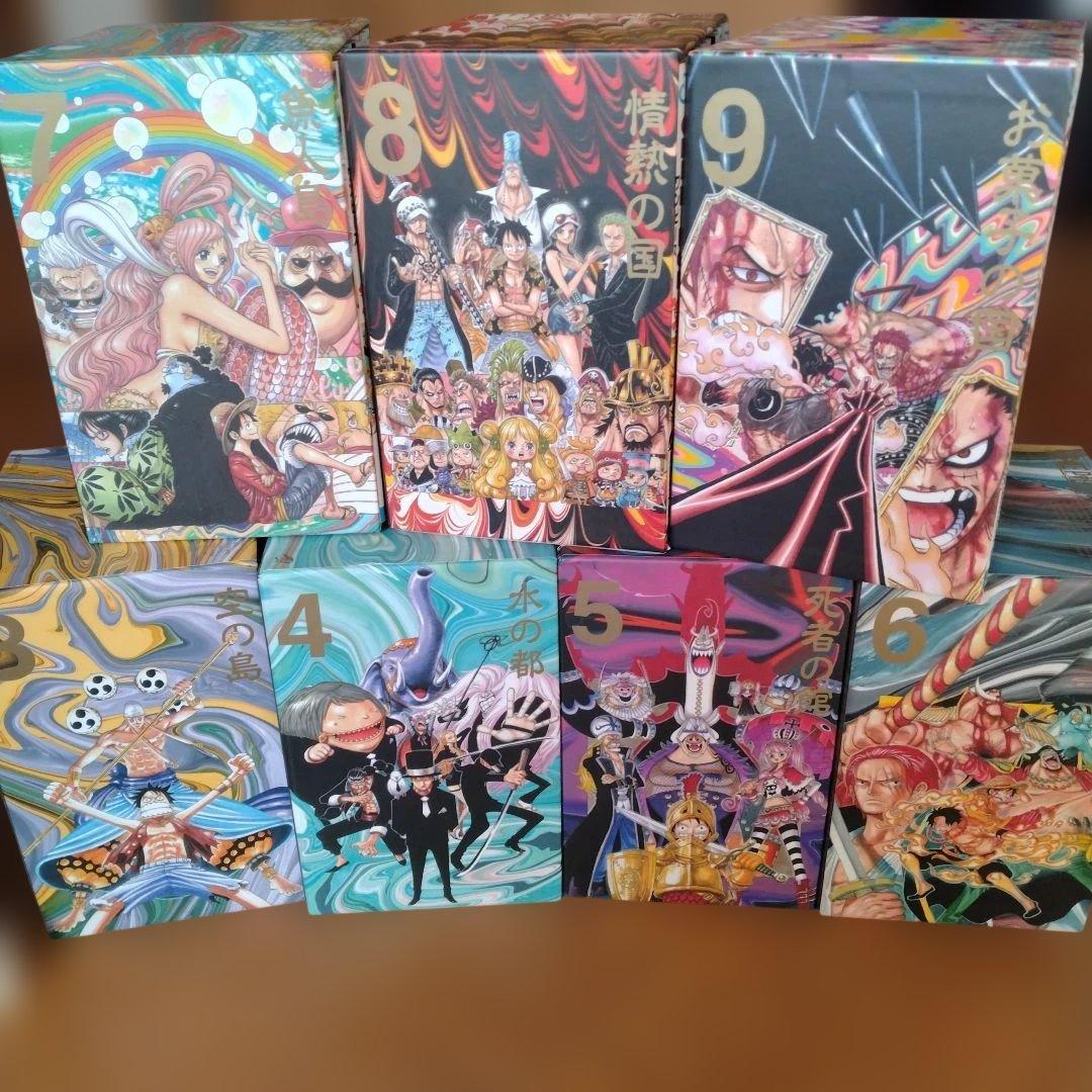 ワンピース1巻〜112巻　漫画　BOX　ボックス　　レア　貴重　尾田栄一郎
