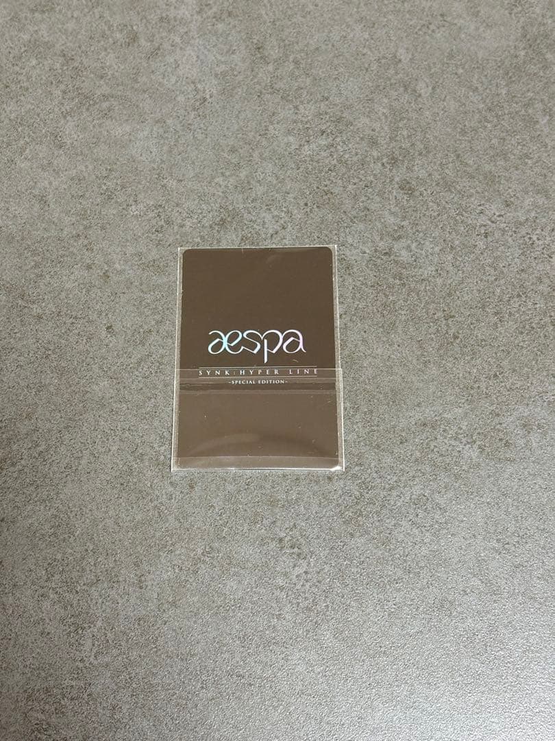 aespa カリナ 東京ドーム DVD 特典 トレカ