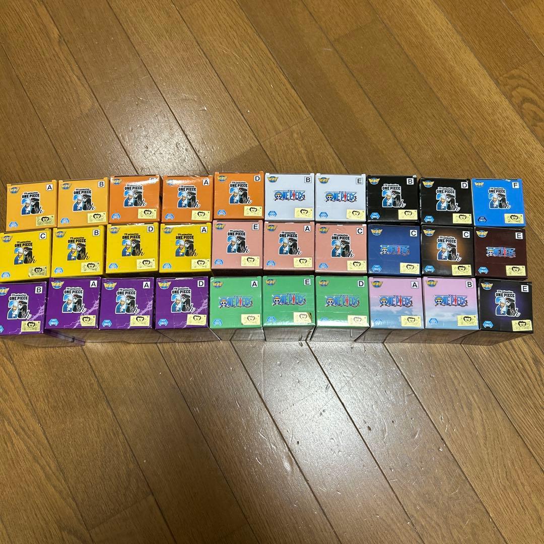 ワンピース ワールドコレクタブルフィギュア まとめ売り 全30種