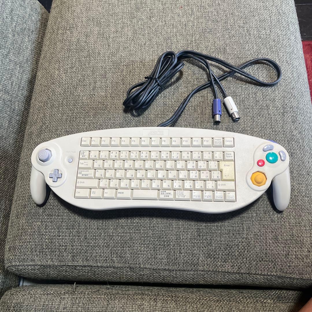 ゲームキューブ用　アスキー　キーボード　コントローラ