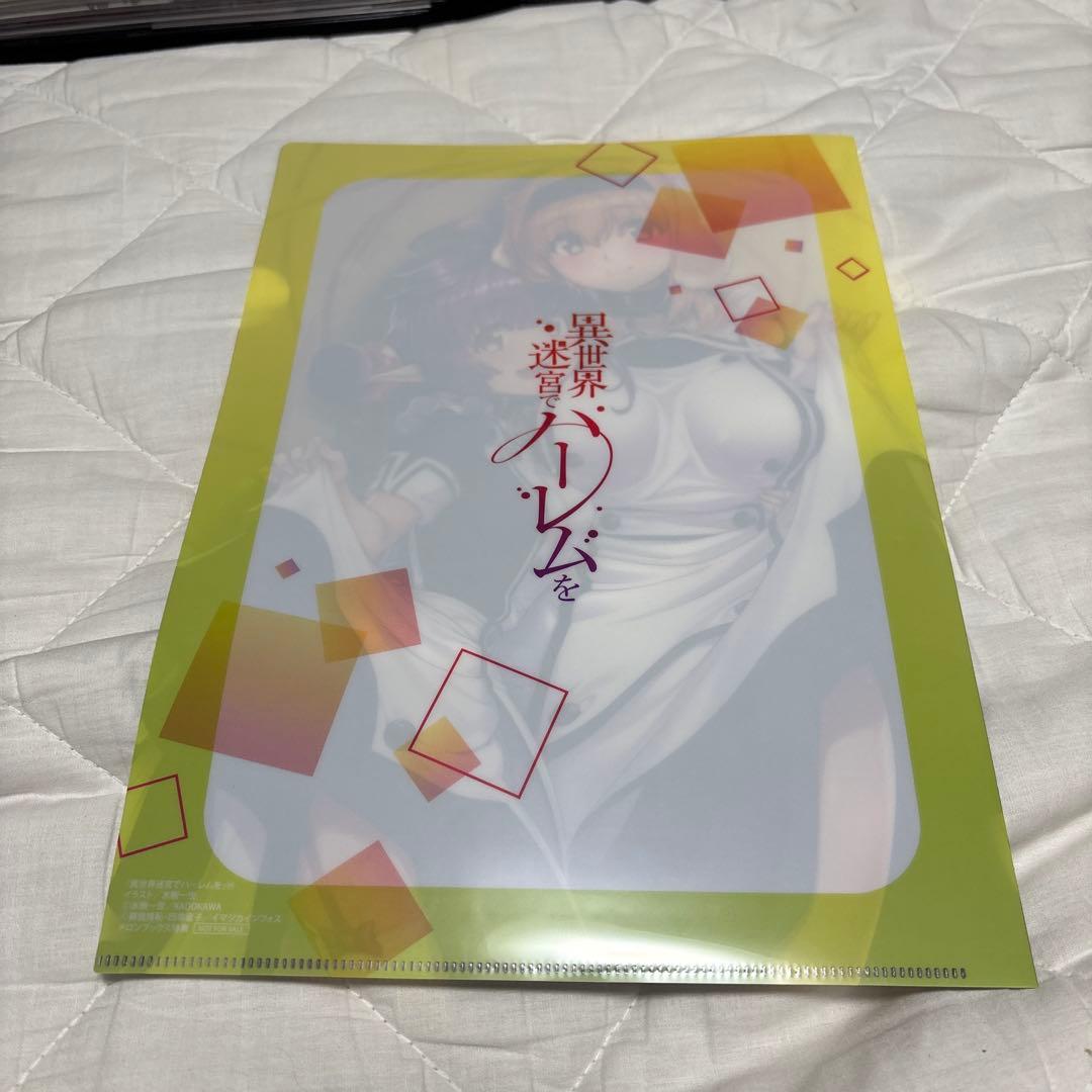 異世界迷宮でハーレムを クリアファイル