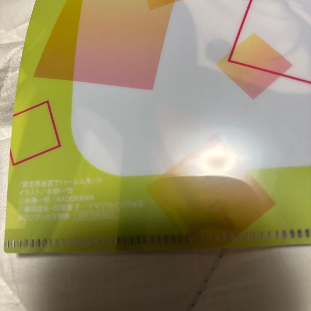 異世界迷宮でハーレムを クリアファイル