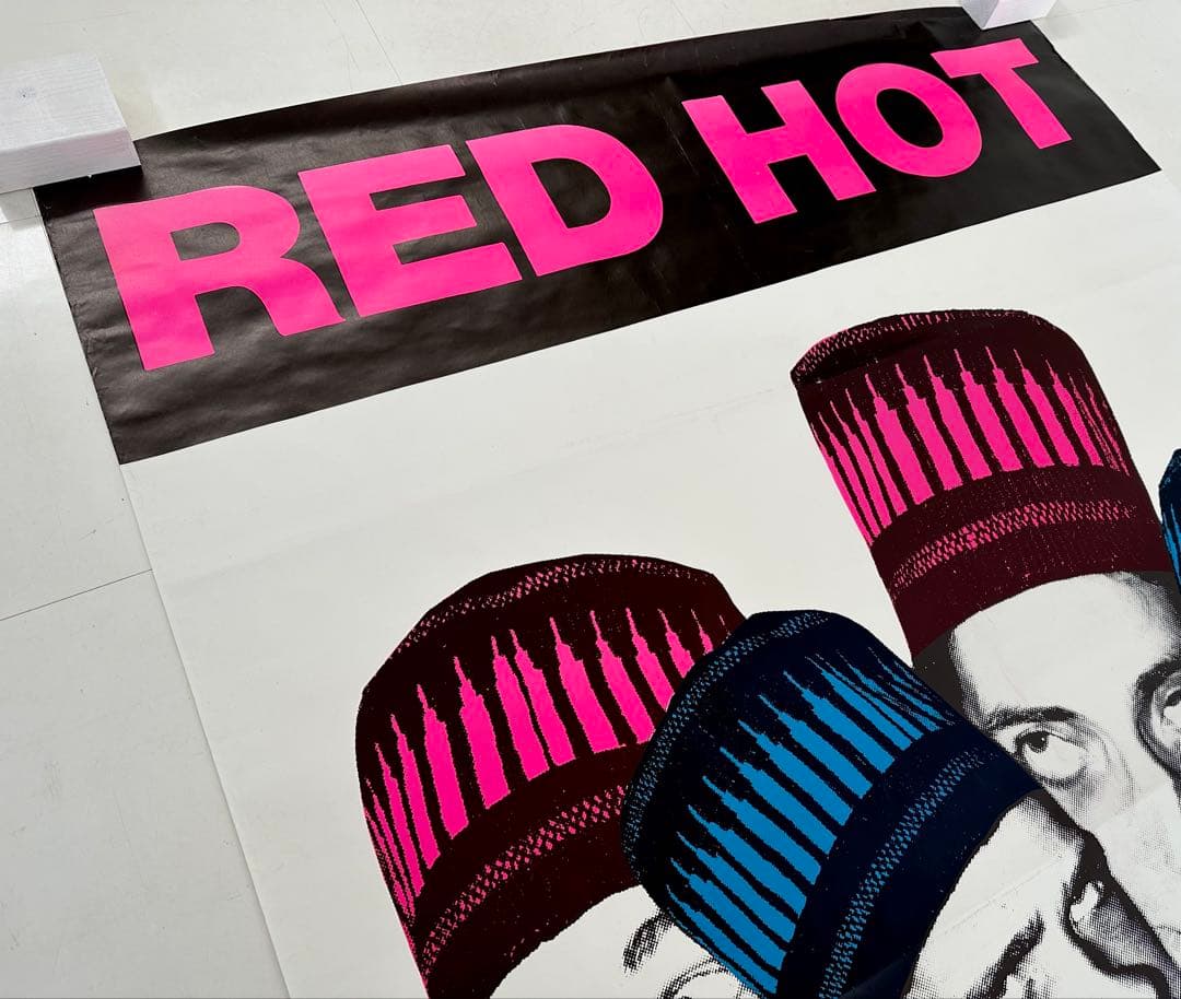 超超ビッグサイズ 80s レッドホットチリペッパーズ ポスター