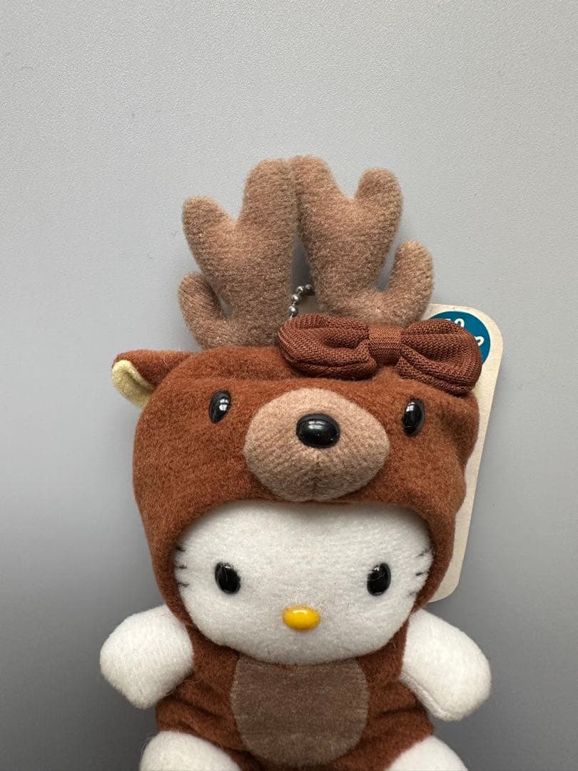 レア！ハローキティ 北海道限定 エゾシカキティ ぬいぐるみレトロ　ご当地