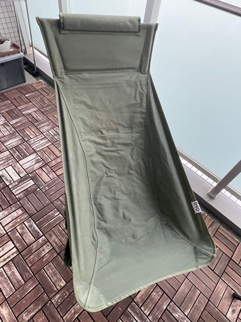 DOD ヤバイッス　ハイバックチェア　カーキ