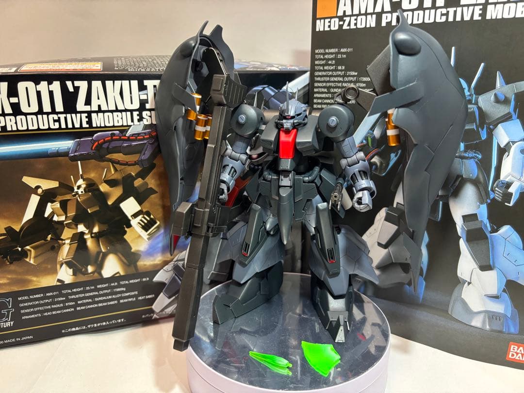 HG ザクⅢサイゴミュ装備型　塗装完成品