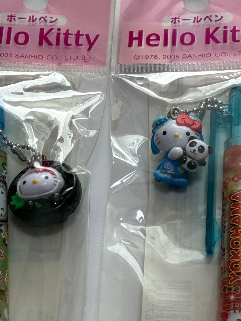 ご当地ハローキティボールペン パンダ横浜限定、東京上野限定