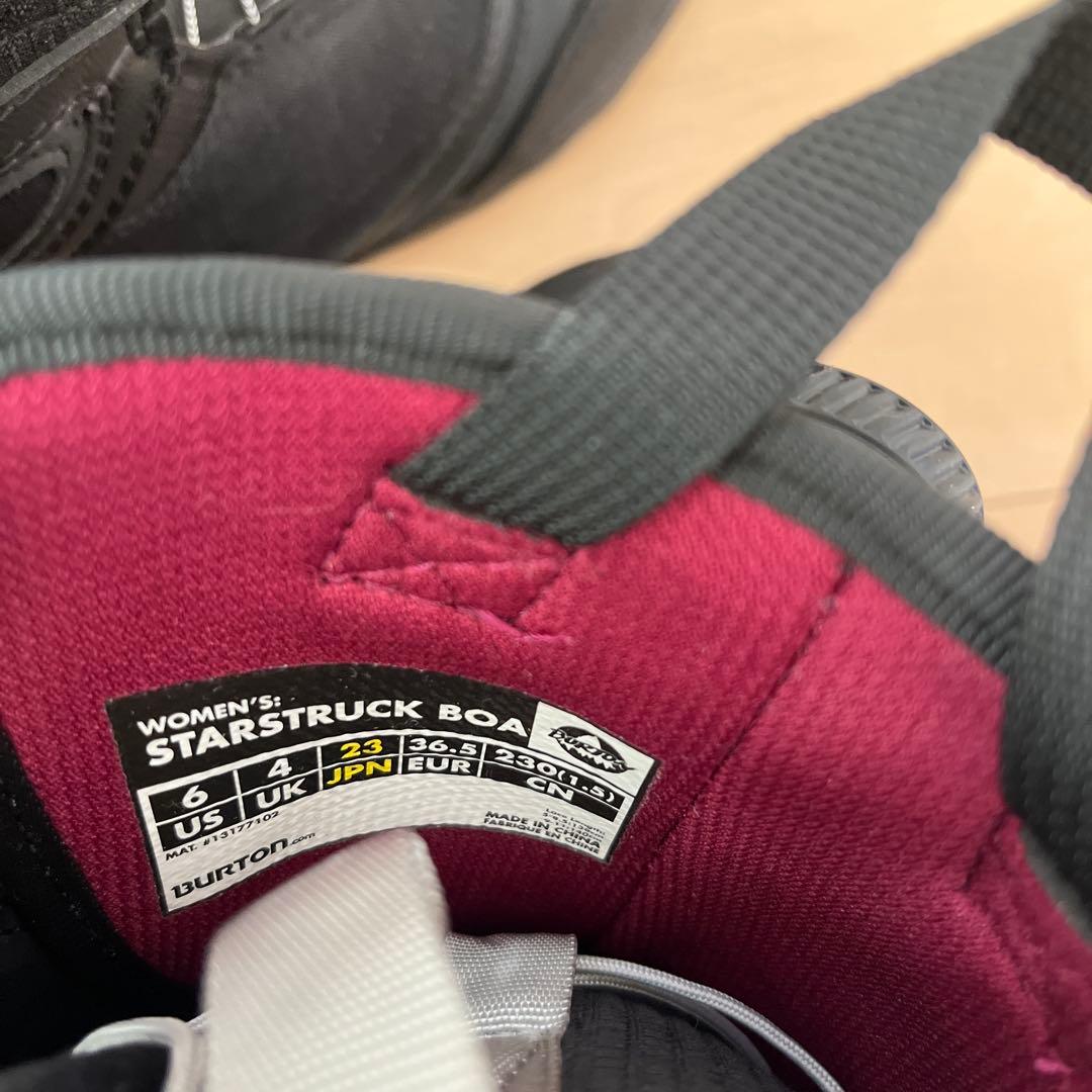 BURTON STARSTRUCK BOAスノーボードブーツ 23センチ