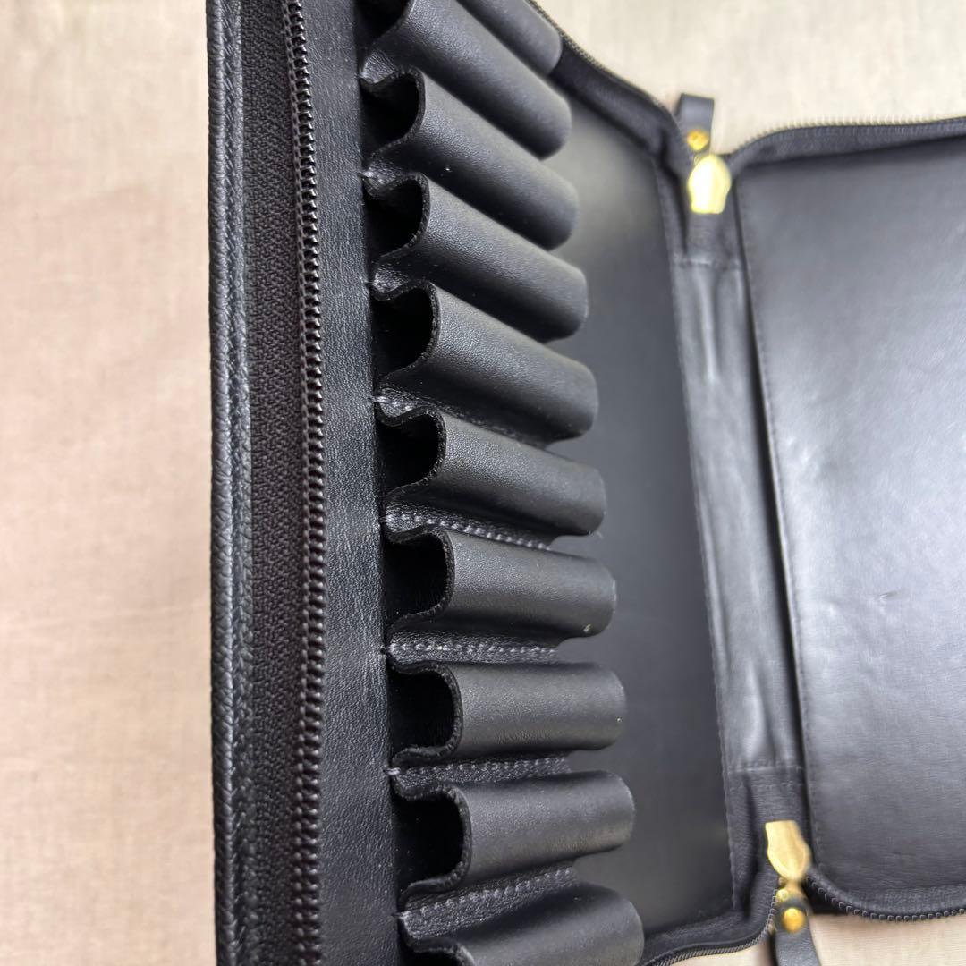 Pelikan（ペリカン）ペンケース 10本用 TGX-10 牛革　万年筆入れ