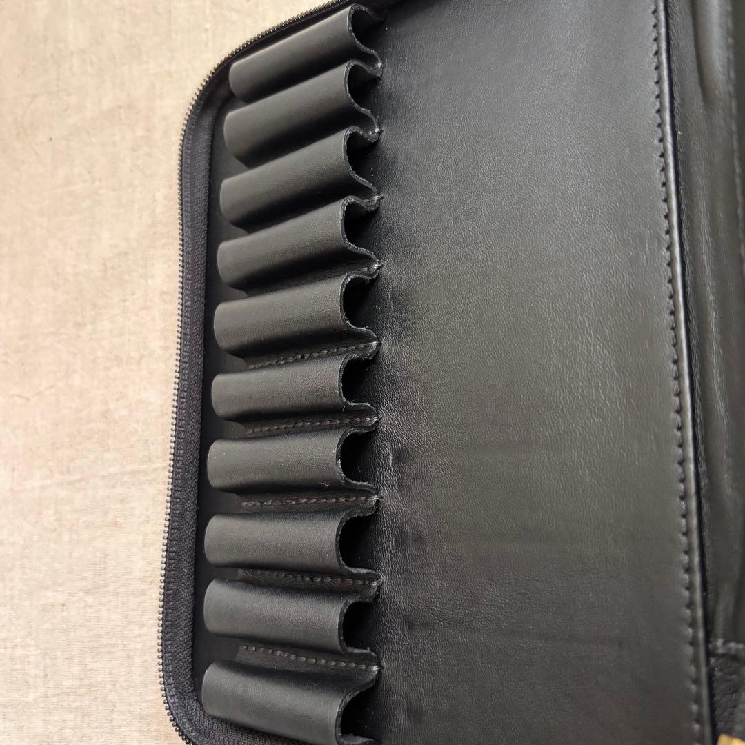 Pelikan（ペリカン）ペンケース 10本用 TGX-10 牛革　万年筆入れ