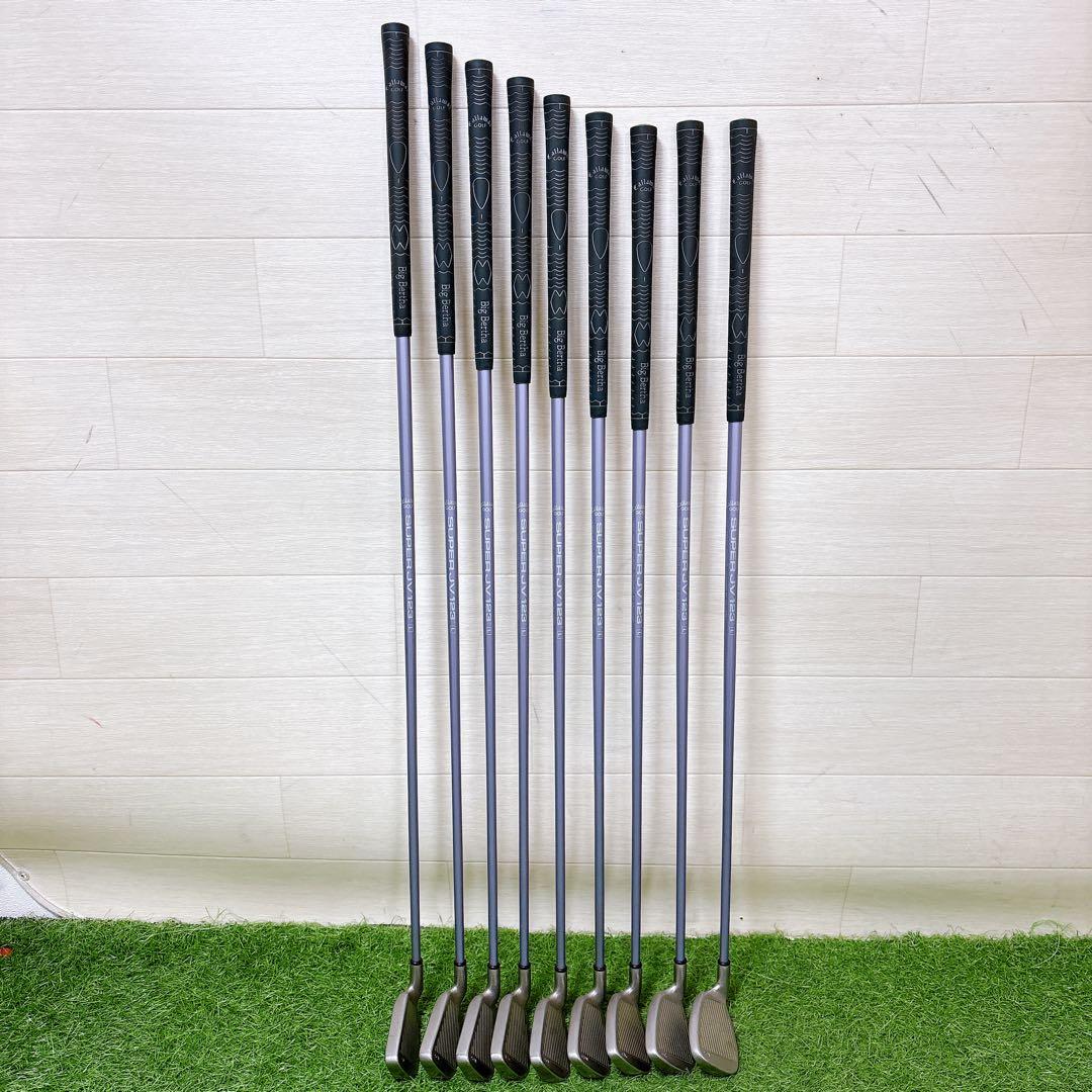 キャロウェイ　ゴルフクラブ　レディースアイアンセット　右利き　9本　女性用