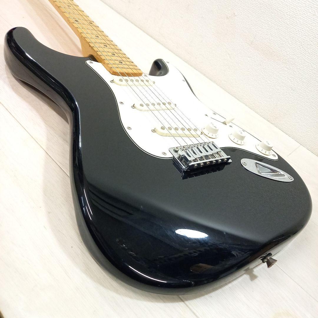 PhotoGenic ストラトキャスター ブラック メイプルネック セット1