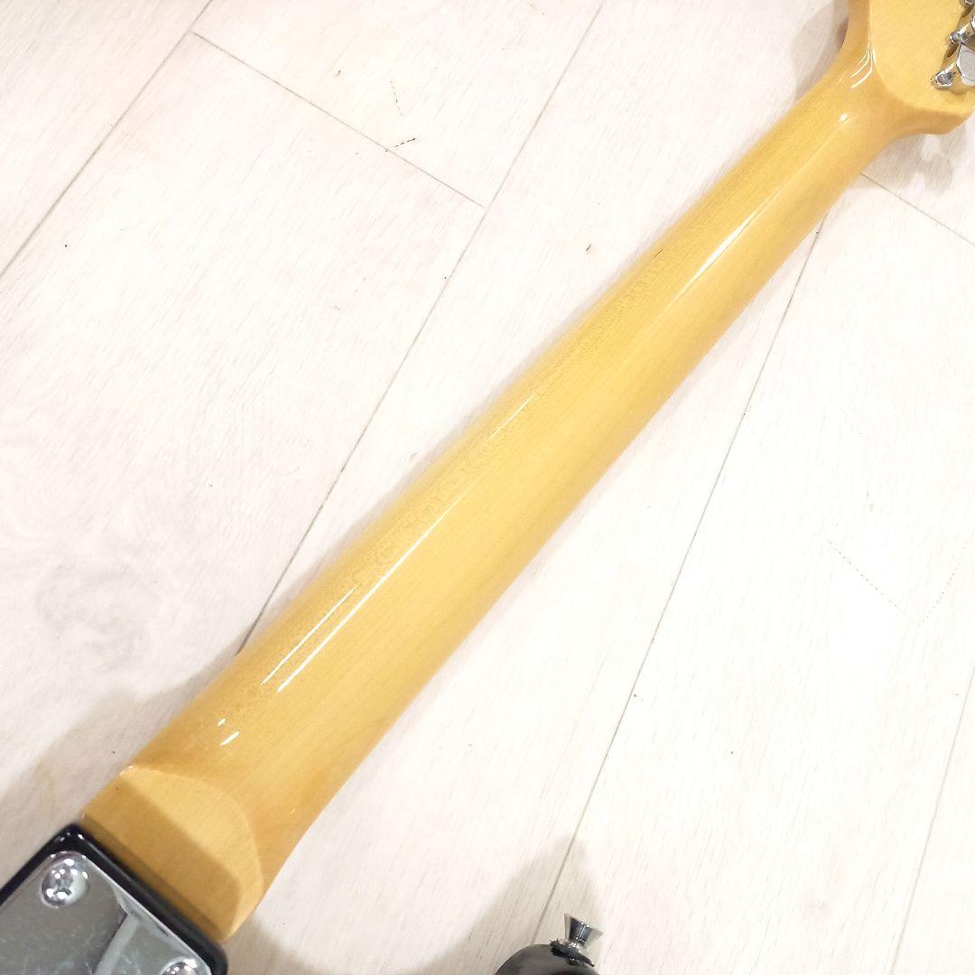 PhotoGenic ストラトキャスター ブラック メイプルネック セット1