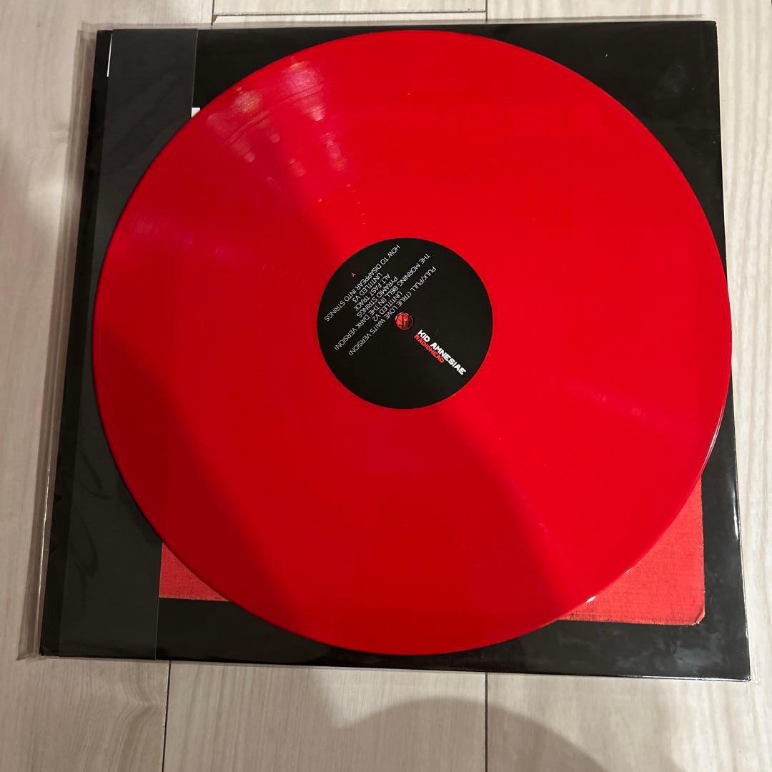 RADIOHEAD KID A MNESIA 赤レコード
