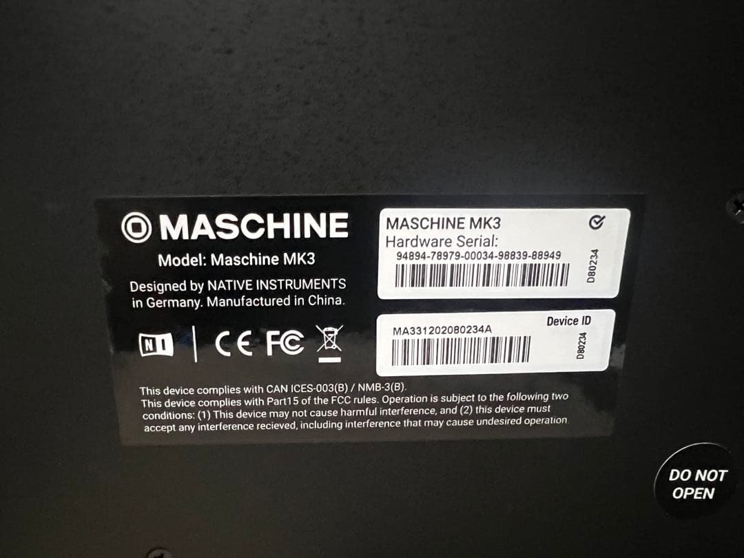 MASCHINE MK3 パッド