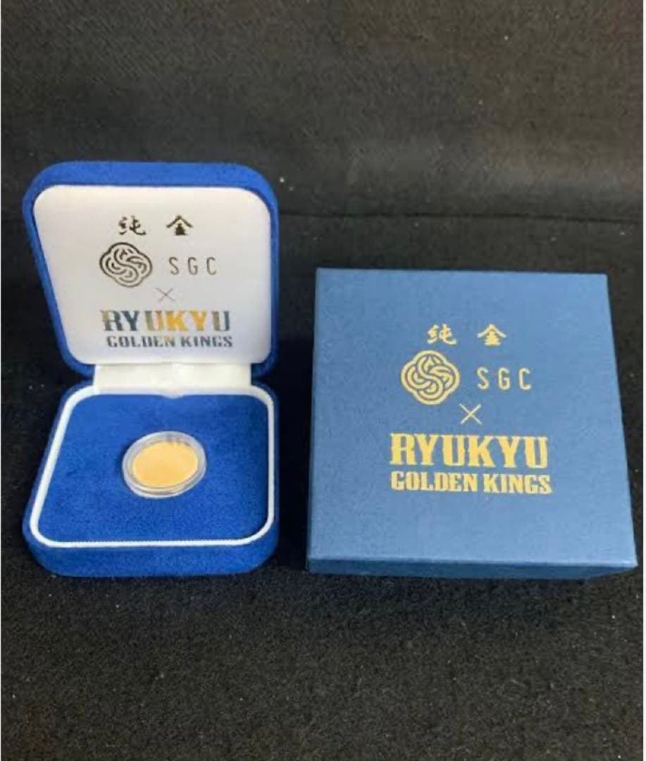 【純金3g】琉球GK記念メダル・24金3g新品未開封・公式非売品激レアメダル