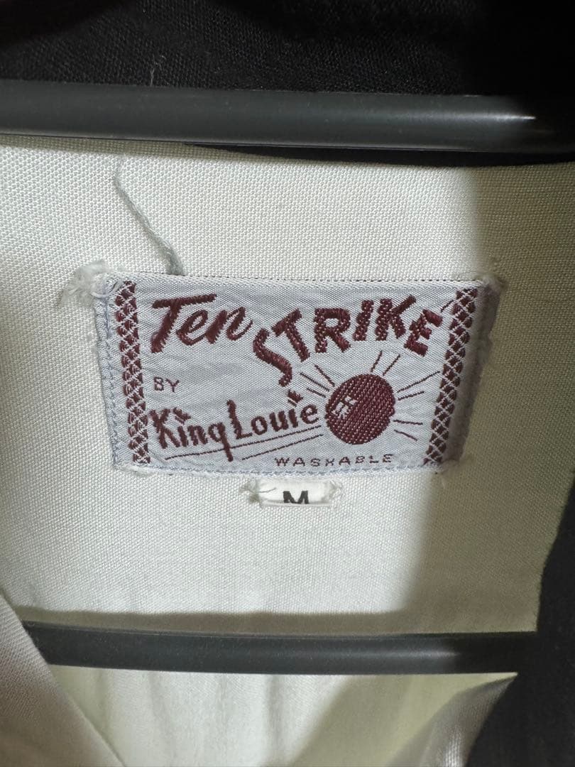 King Louie “Ten Strike” ボーリングシャツ 50s〜60s