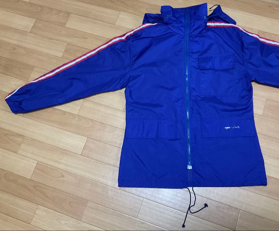 【レトロ】チャンピオンChampion ストライプナイロン上下セットL