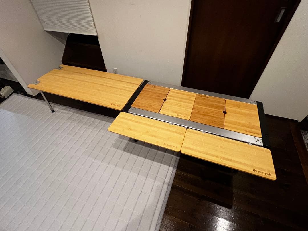 【中古】スノーピーク　IGTアイアングリルテーブルフレームロング　豪華フルセット