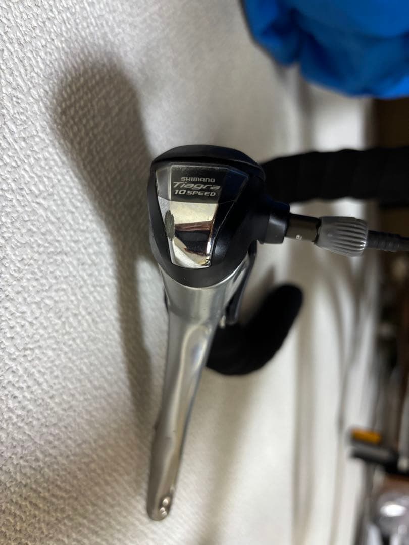 くみっきー　GIANT TCR 10速 ロードバイク 黒/赤