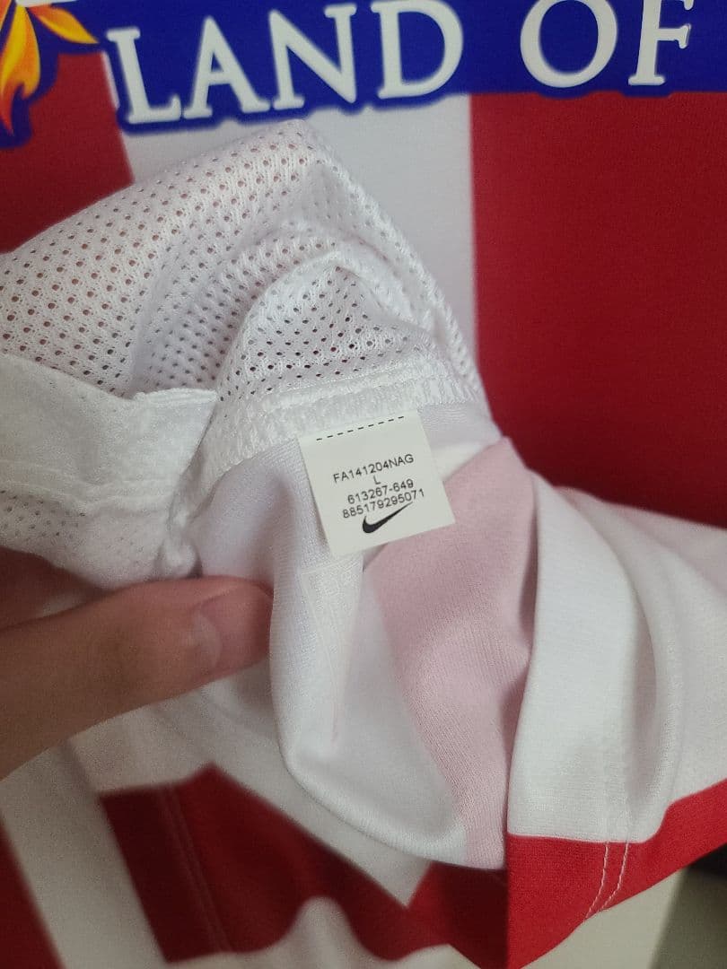 14-15 アトレティコ・マドリード 選手用 長袖 トーレス ユニフォーム