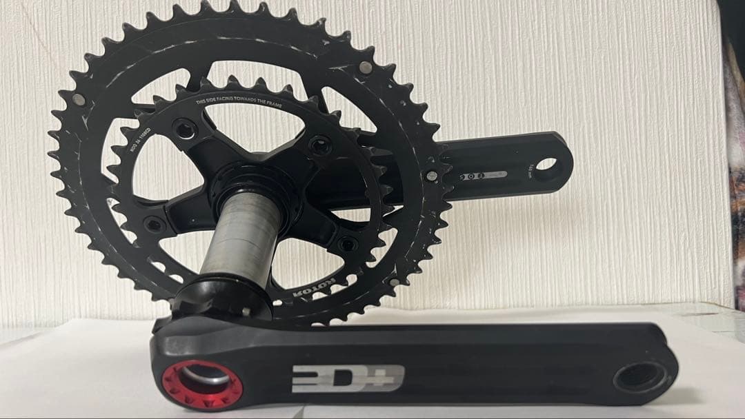 ロードバイク　クランク　160mm ローター　 ROTOR 3D+