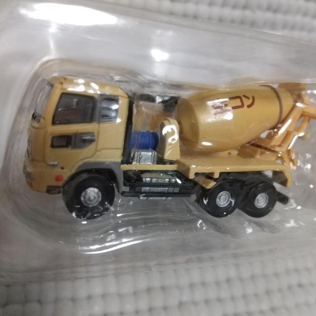 ザ建機 5台 Nゲージ〈45tリーチスタッカー/クレーン/ミキサー車〉未開封