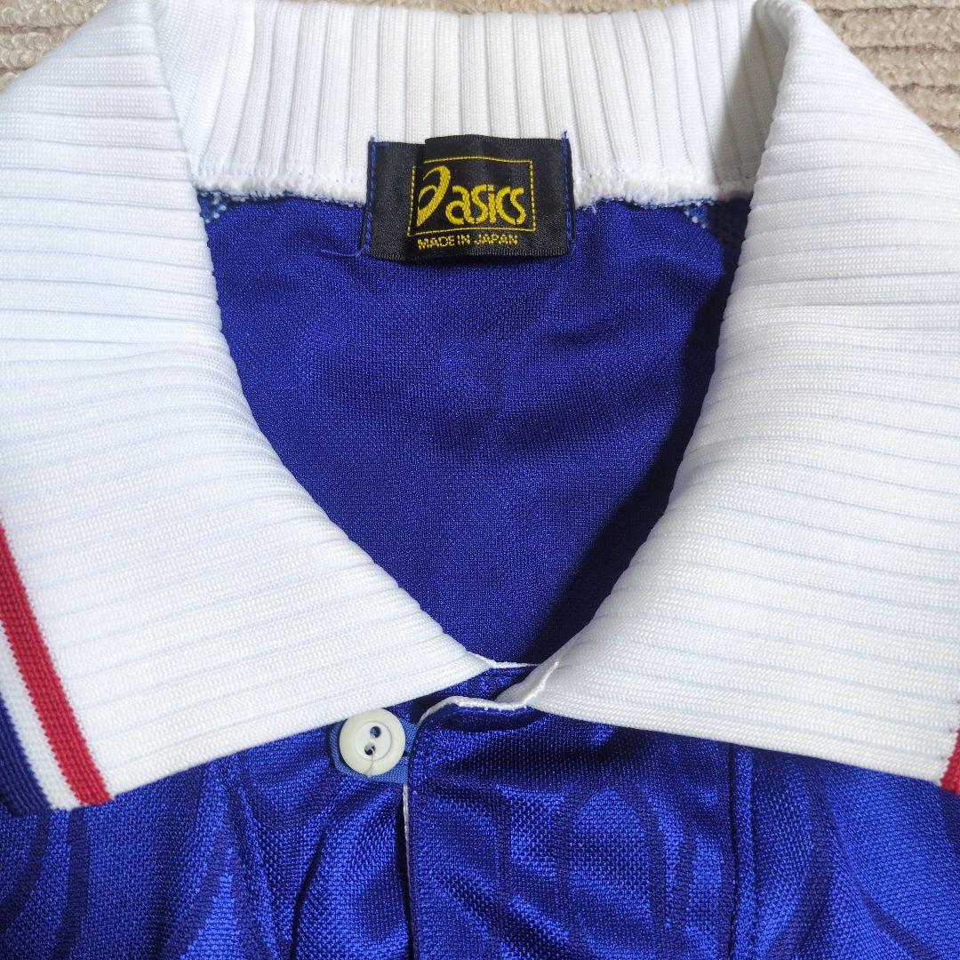 日本代表 1998 ホーム 炎 ユニフォーム 三浦知良 アシックス正規品Оサイズ