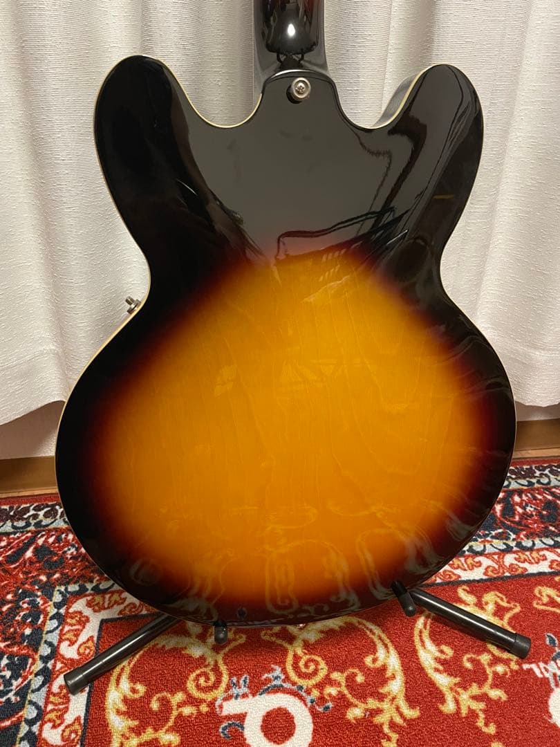 Epiphone ES-335 ビグスビー後付け