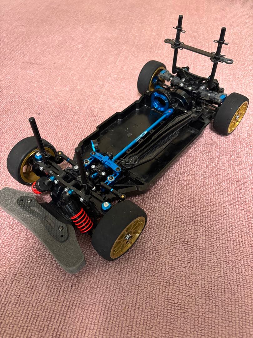 タミヤ　TT-02 オプション多数　フルベアリング仕様　R32ボディー