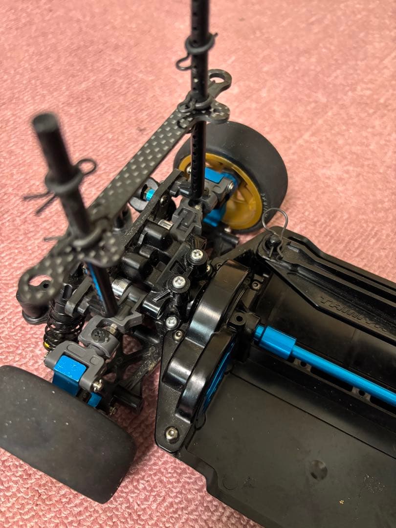 タミヤ　TT-02 オプション多数　フルベアリング仕様　R32ボディー