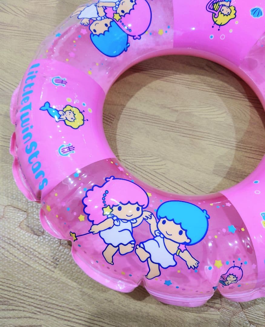 サンリオ　旧タカラ　リトルツインスターズ　キキララ　浮き輪/浮き袋