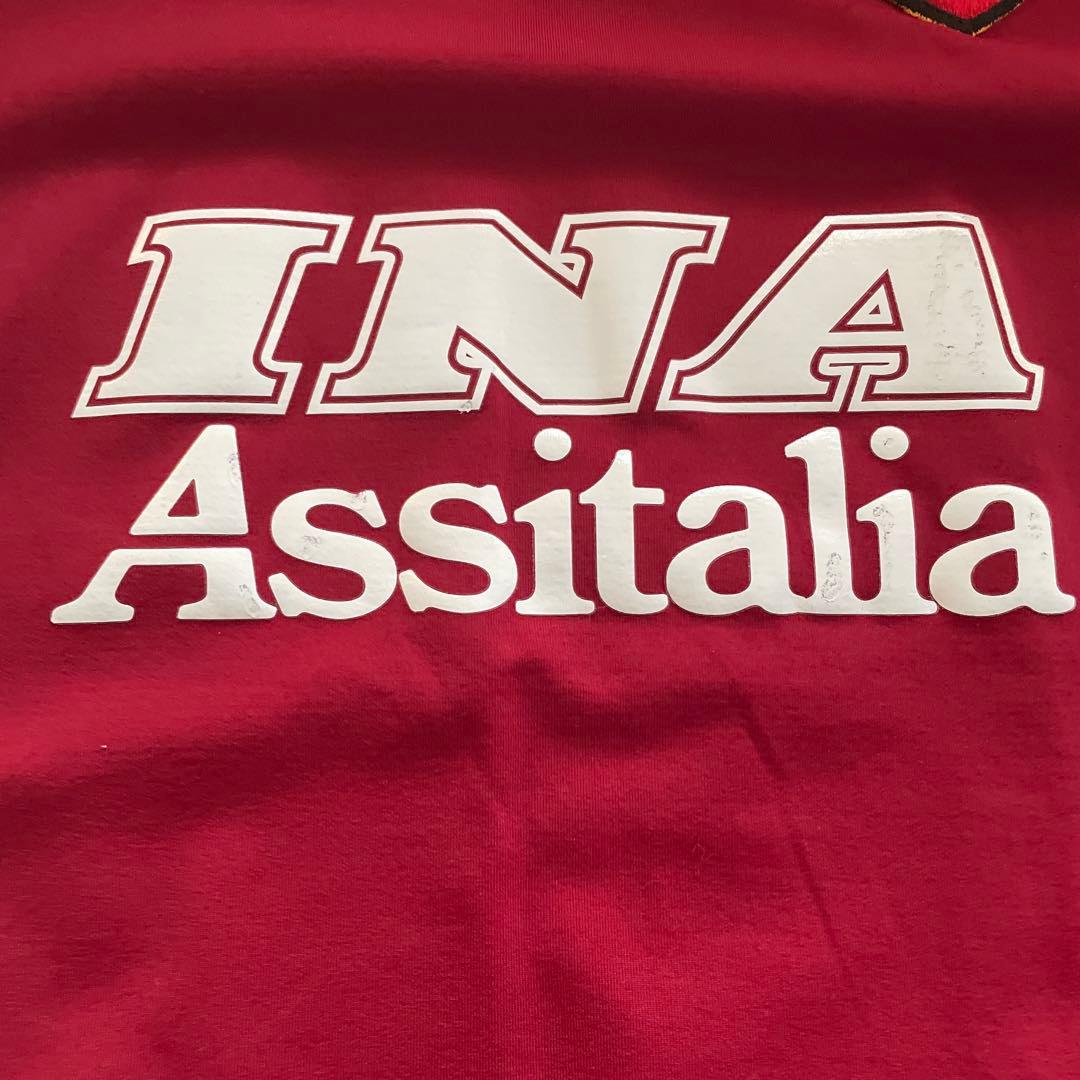 2000-01 ローマ 中田#8 セリエA優勝 長袖ユニフォーム