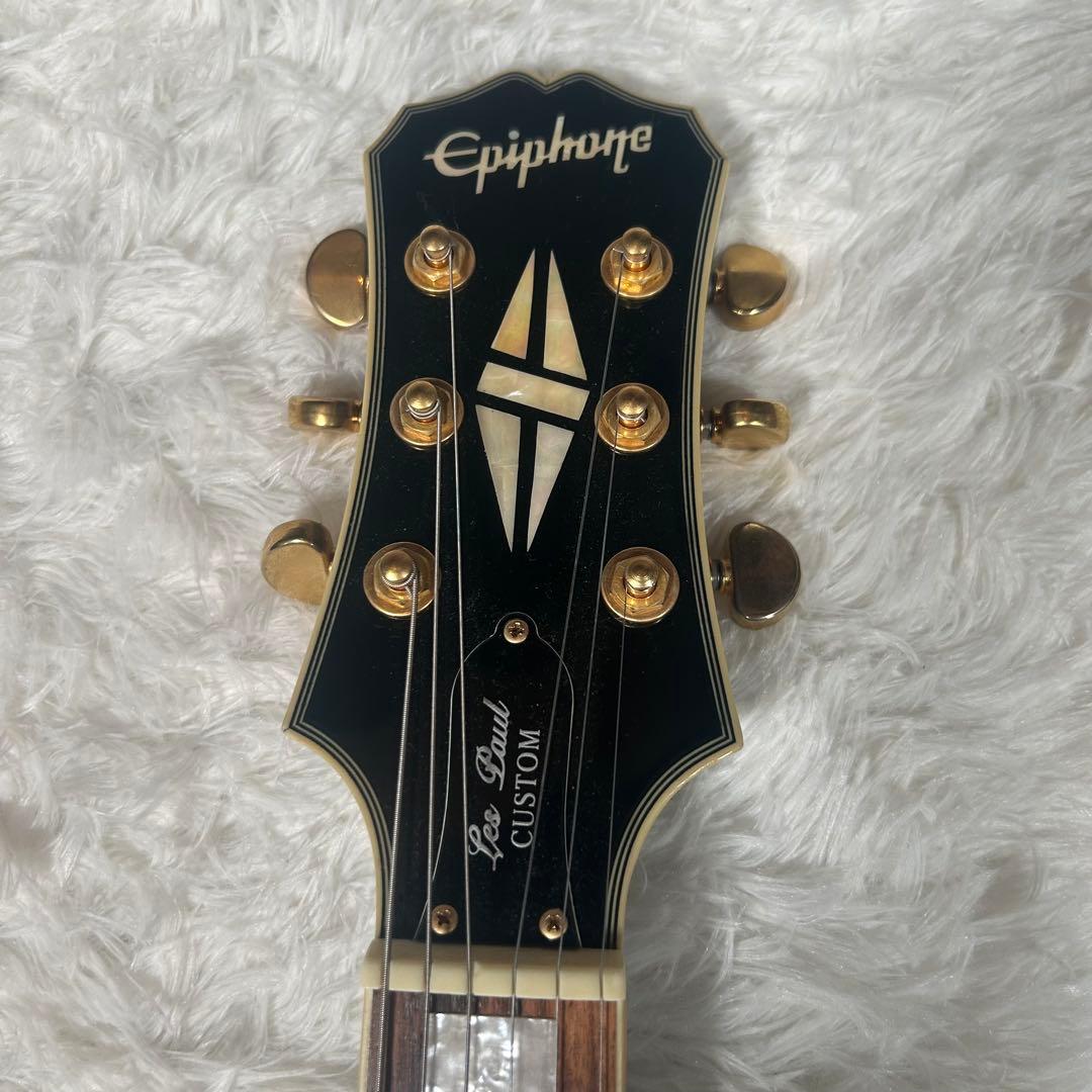 【美品】Epiphone Les Paul Custom レスポールカスタム