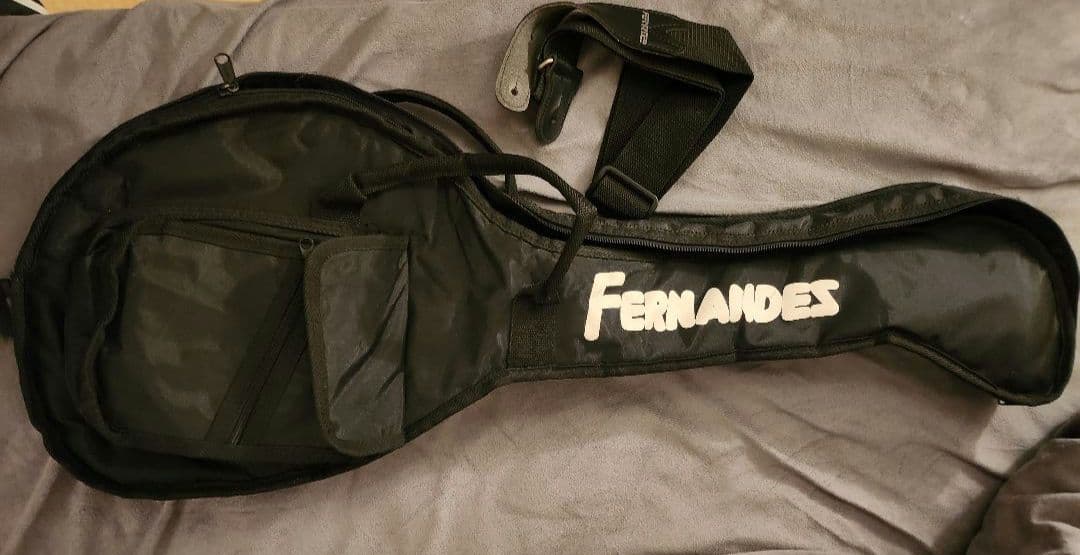 フェルナンデス ZO-3 グリーン アンプ内蔵ミニギター【ジャンク品】