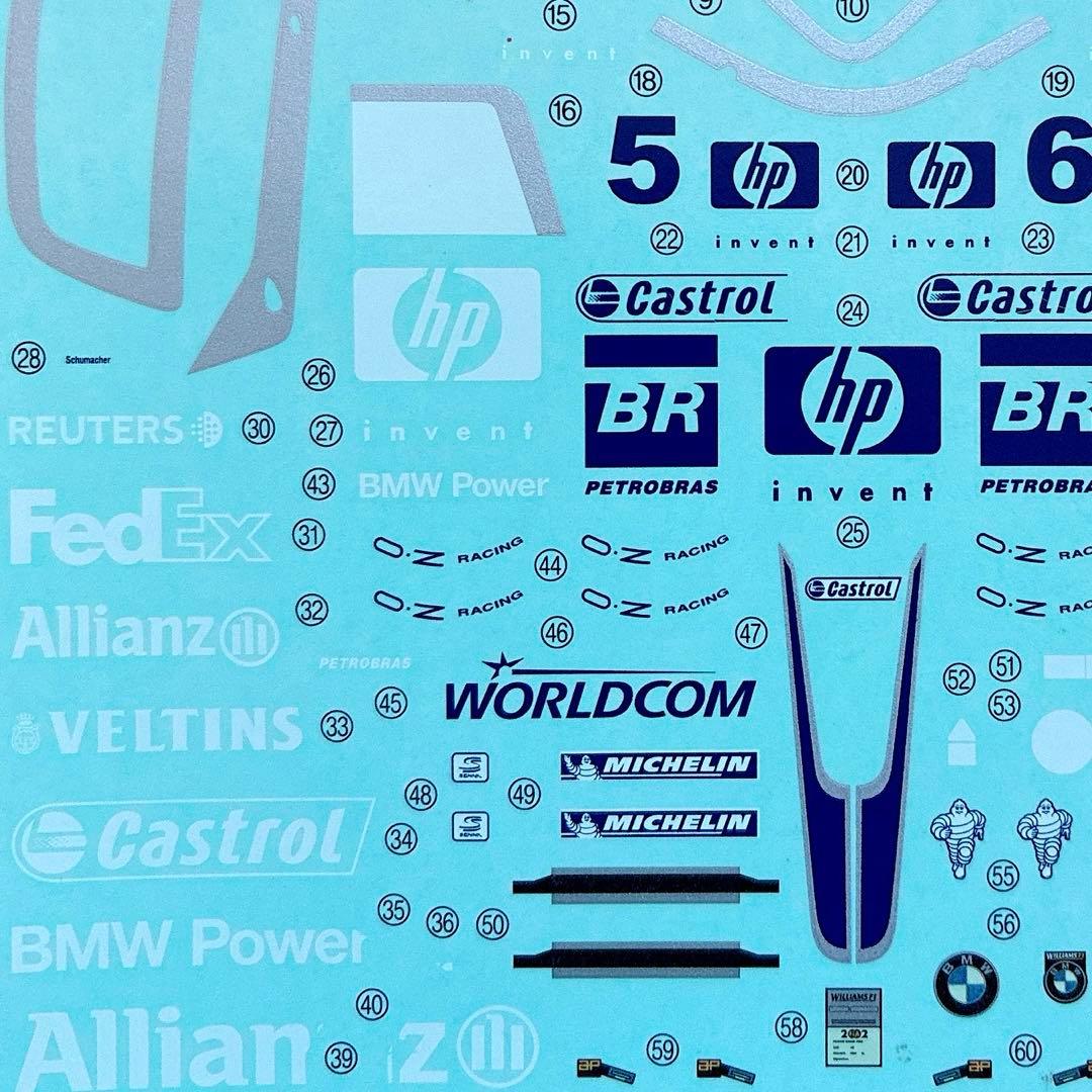 絶版 タミヤ 1/20 ウィリアムズ・ FW24