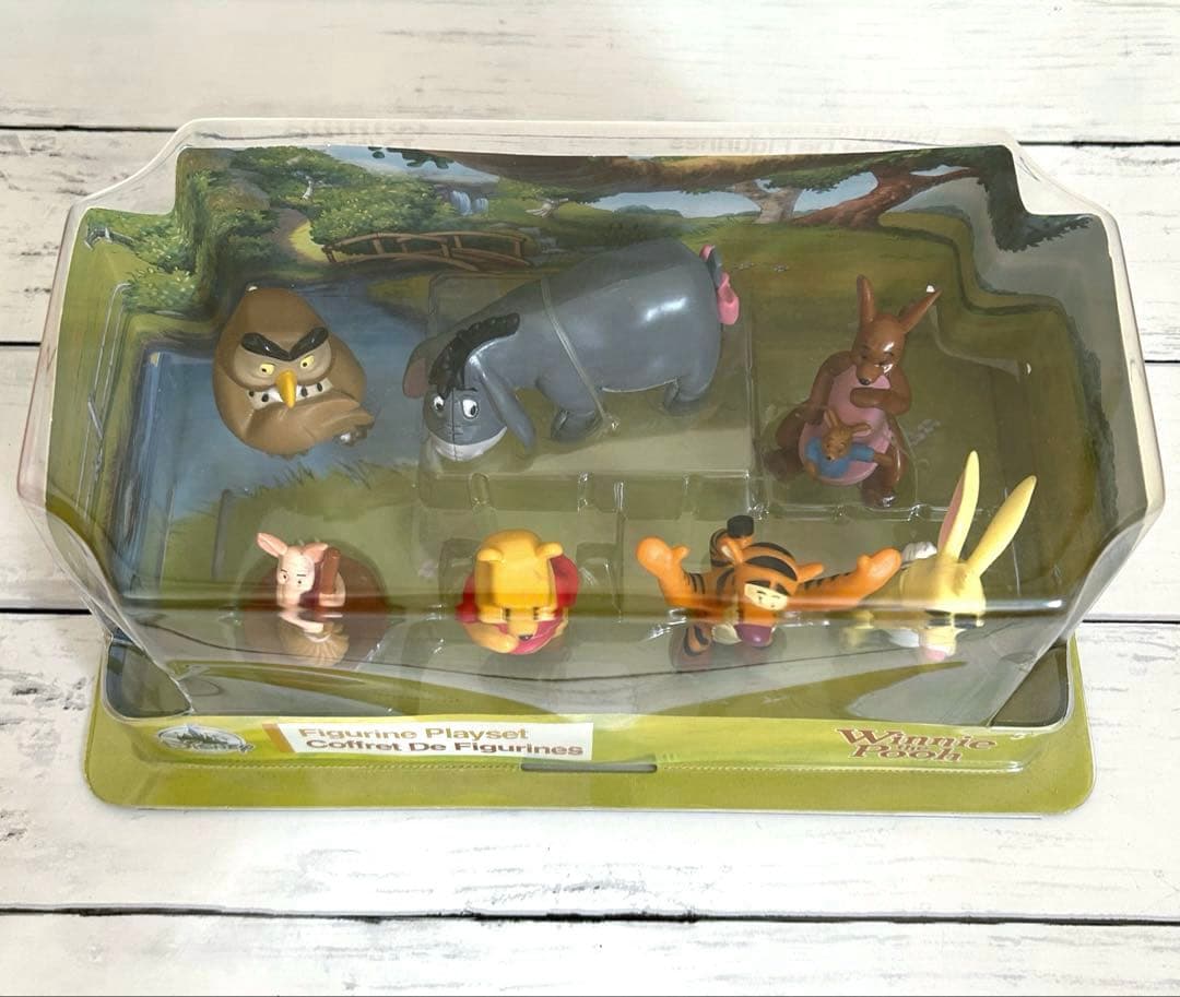 ディズニーWinnie the Pooh くまのプーさん フィギュアプレイセット