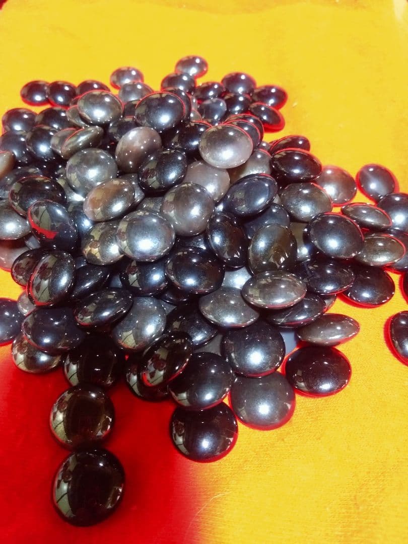 【希少極上】高級瑪瑙　碁石　未使用品/特注漆塗り碁笥/欅碁笥ケース付