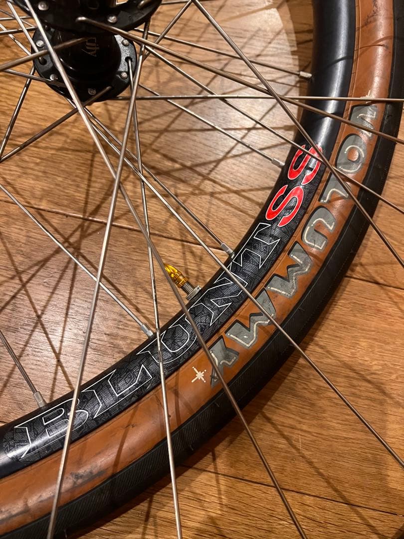 Velocity disc ハブ とBlunt SS 650b ホイールセット