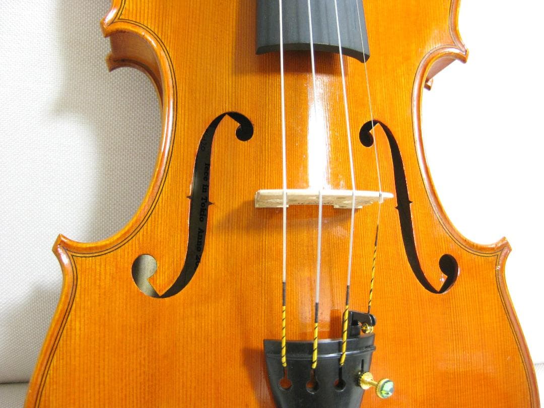 【良彩優音１枚板】 ピグマリウス DV-120 バイオリン 4/4 付属品セット