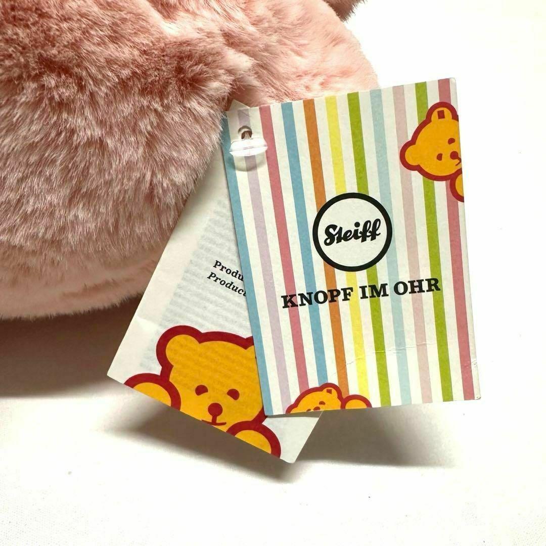 シュタイフ フラミンゴ ピンキー タグ付き 新品 ぬいぐるみ 出産祝い 赤ちゃん