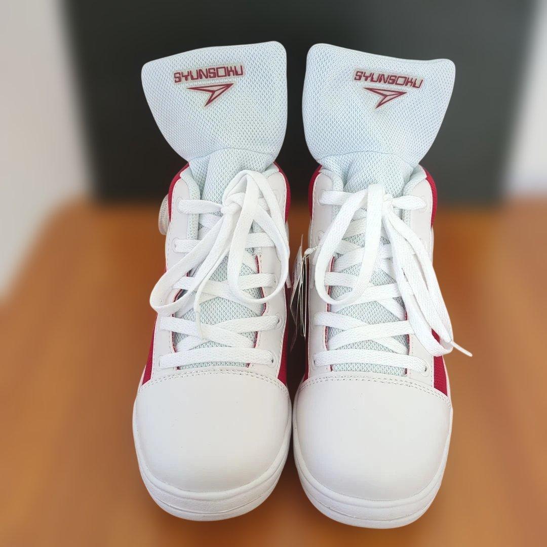 名探偵コナン　シューズ　キック力増強シューズ 赤色23.0cmEE　新品未使用